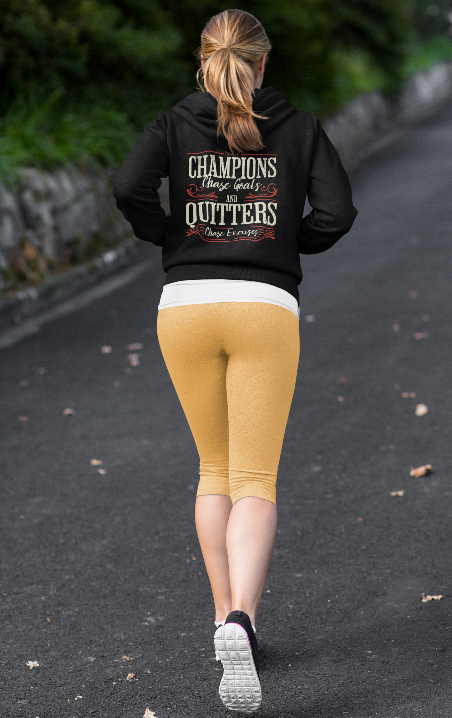 Champions Chase Goals Organic Cotton Hoodie For Women