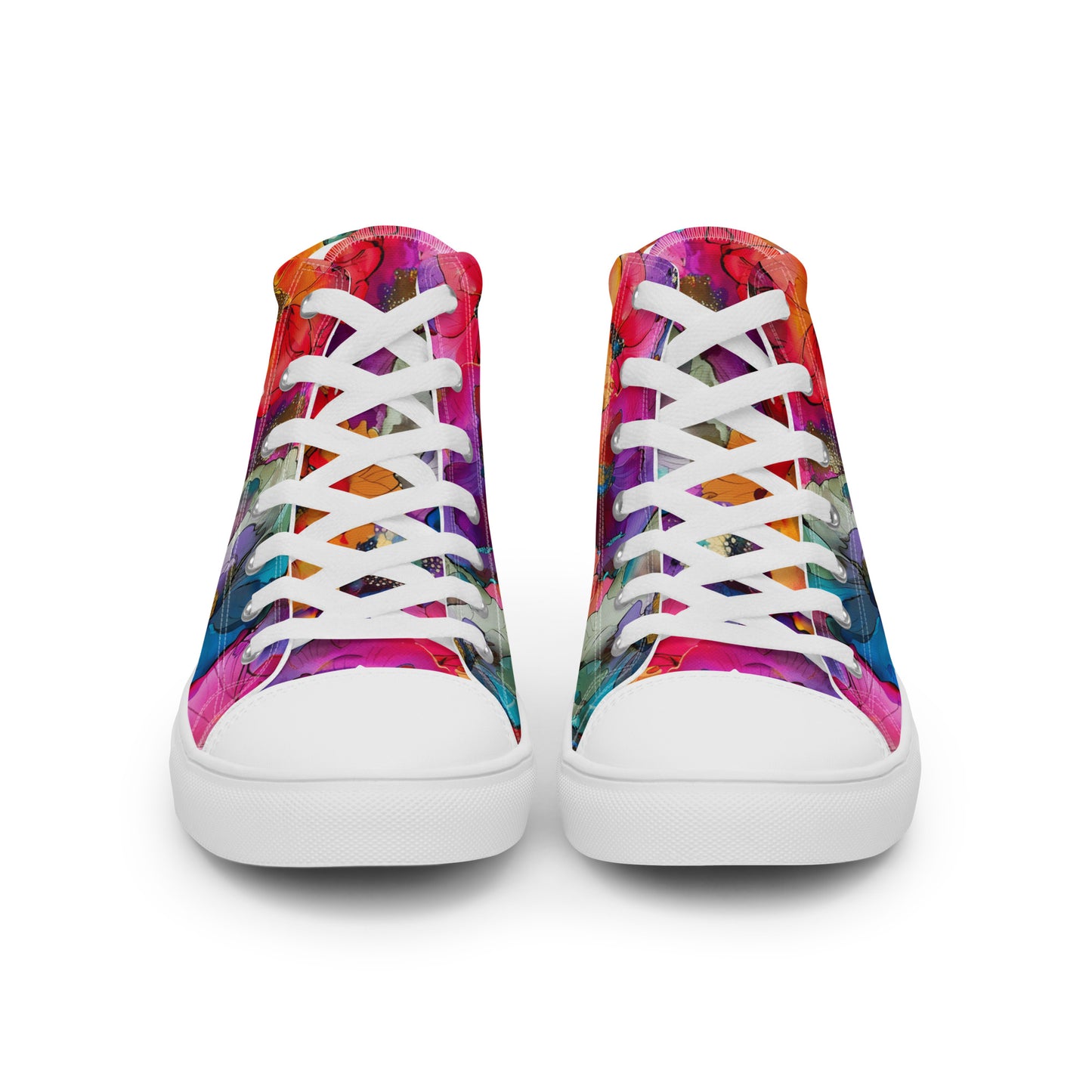 You Are Great Women's High-top fashion sneakers front view.