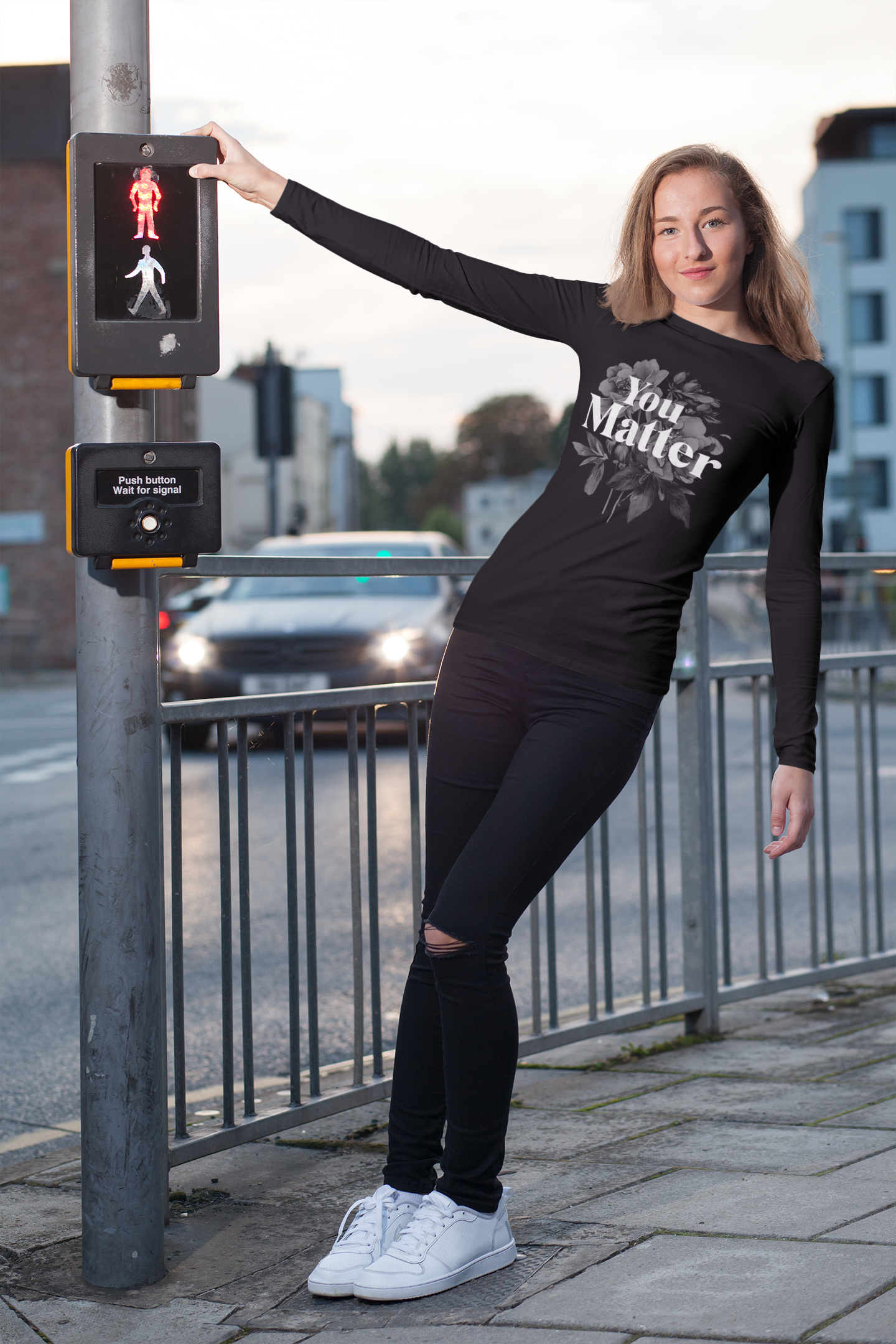 YOU MATTER | PREMIUM COTTON LONG SLEEVE TEES
