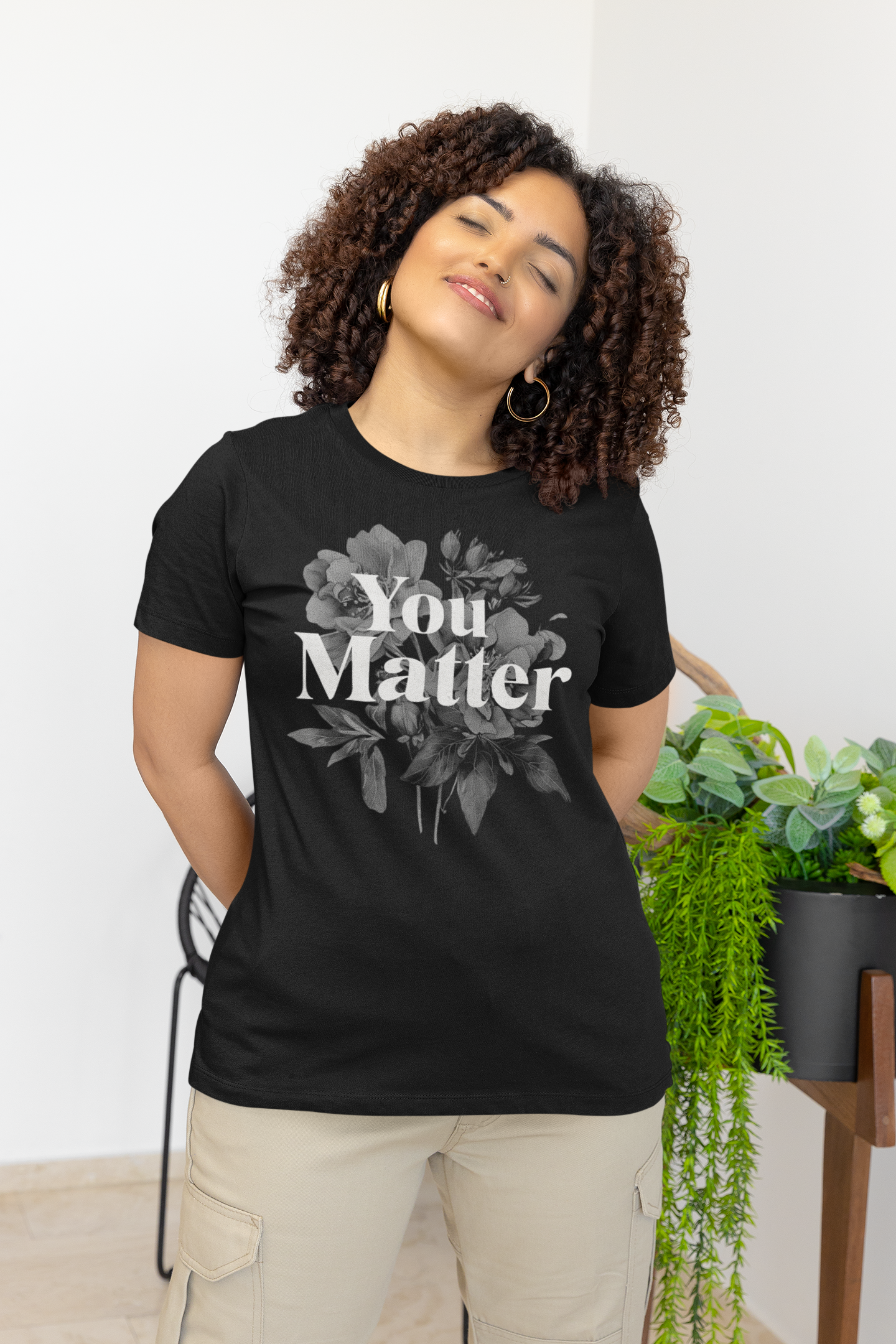 YOU MATTER | ORGANIC COTTON CREWNECK T-SHIRT