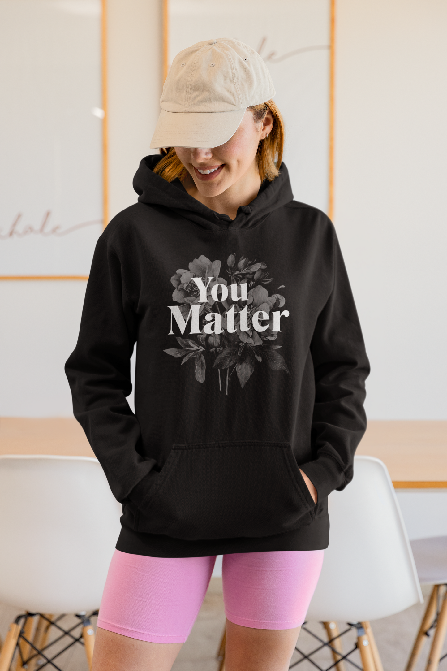 YOU MATTER | ORGANIC COTTON HOODIE FOR WOMEN