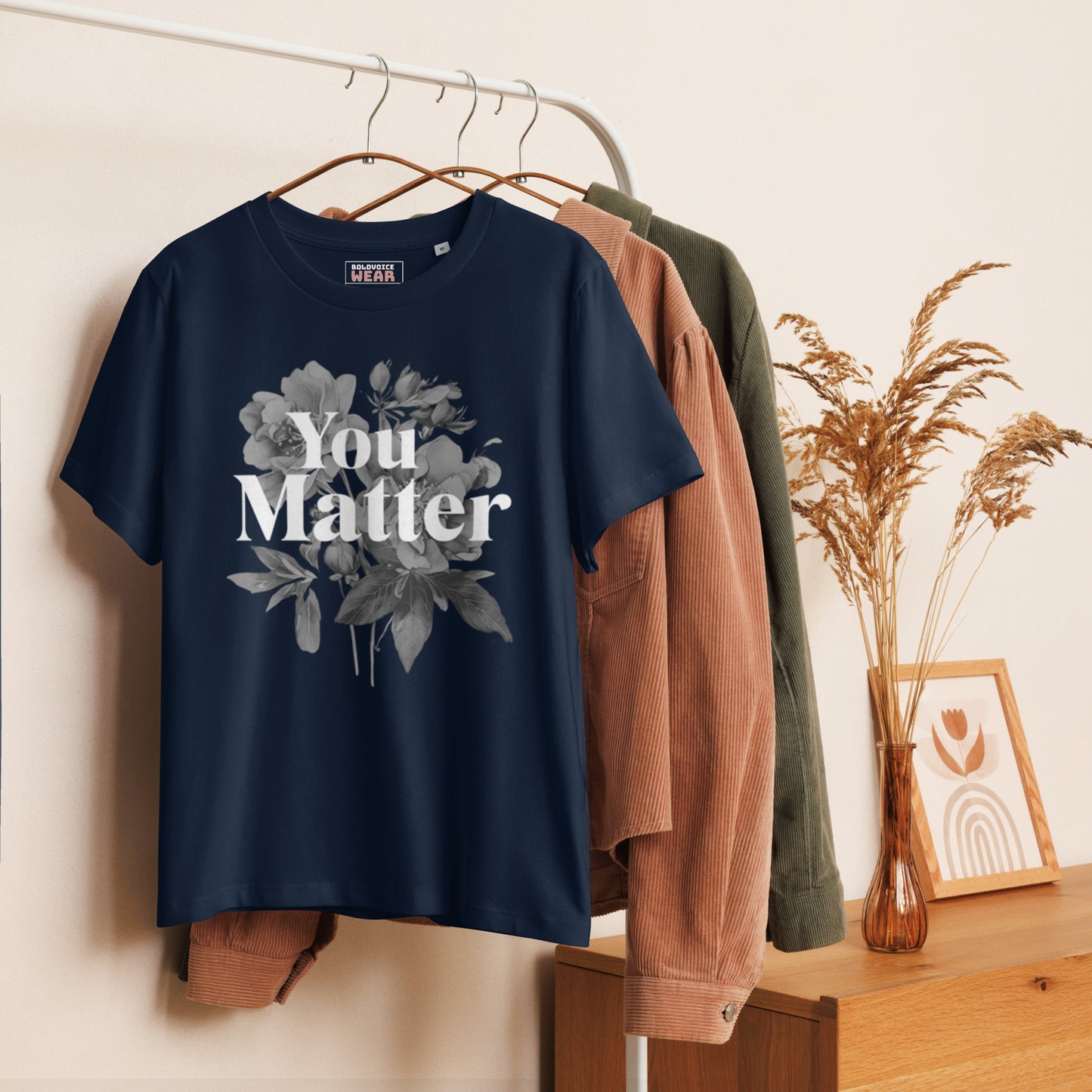 YOU MATTER | ORGANIC COTTON CREWNECK T-SHIRT