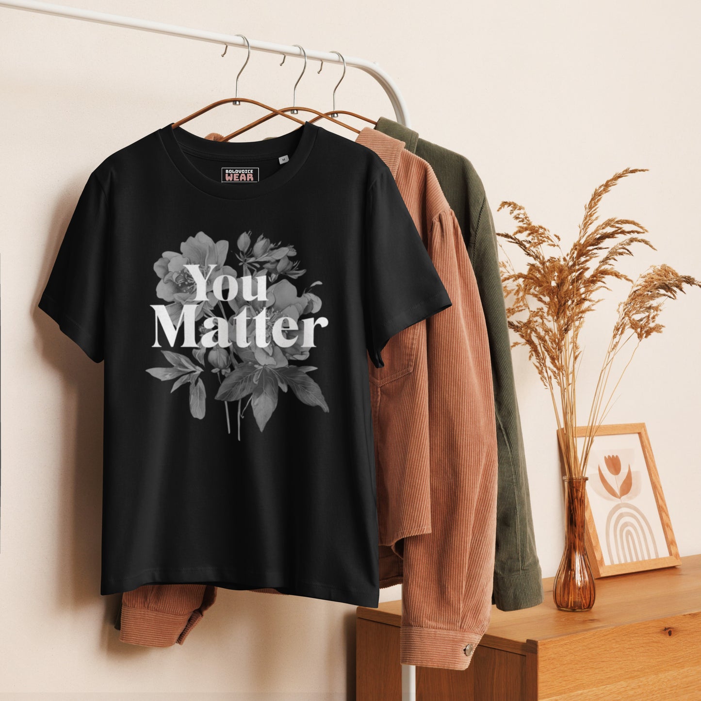 YOU MATTER | ORGANIC COTTON CREWNECK T-SHIRT