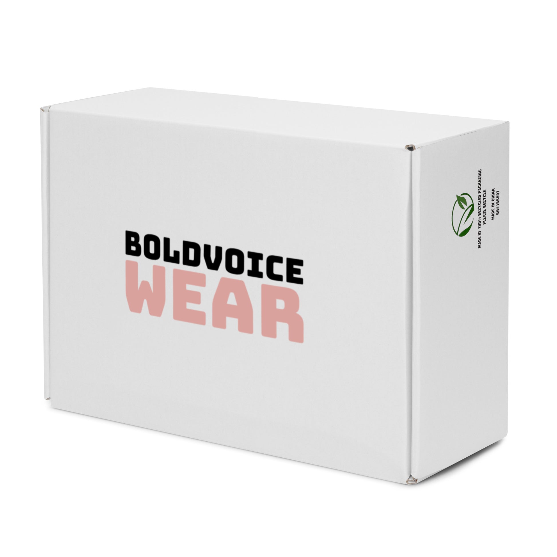 BoldVoice Wear Women's Hgh-Top Fashion Sneakers packaging.