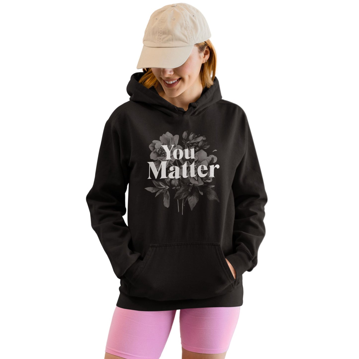 YOU MATTER | ORGANIC COTTON HOODIE FOR WOMEN