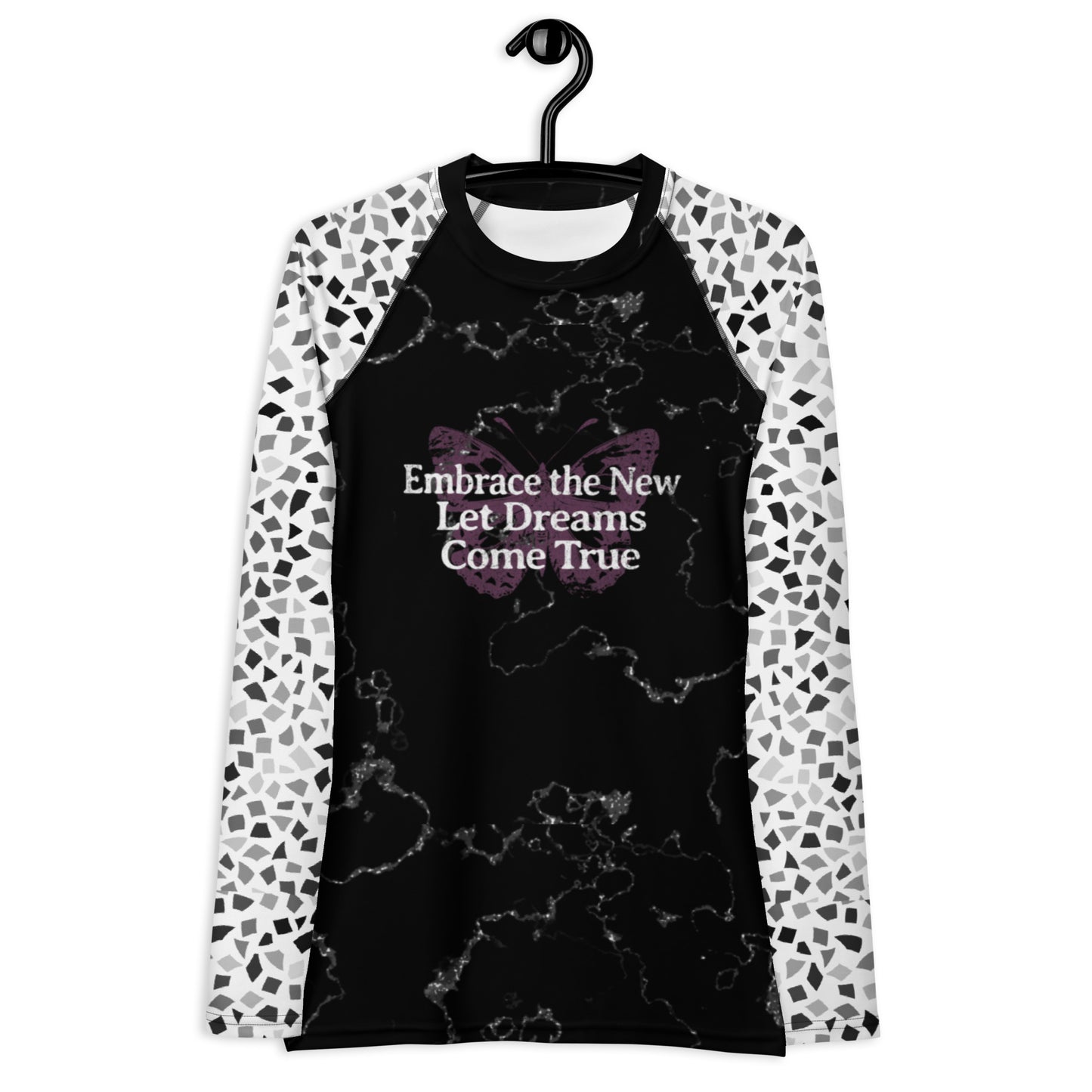 Embrace the New Let Dreams Come True Women's UPF Rash Guard